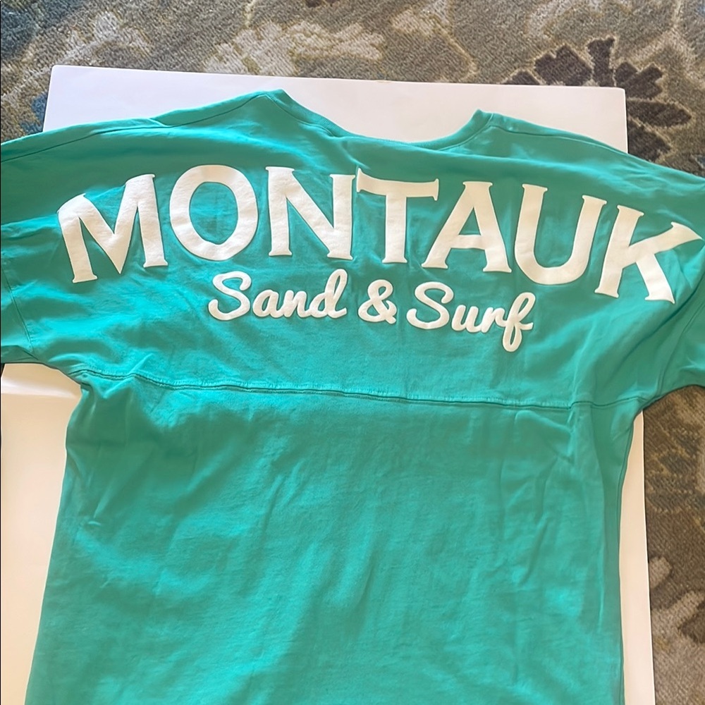Spirit Green Long Sleeve Tee Montauk Surf